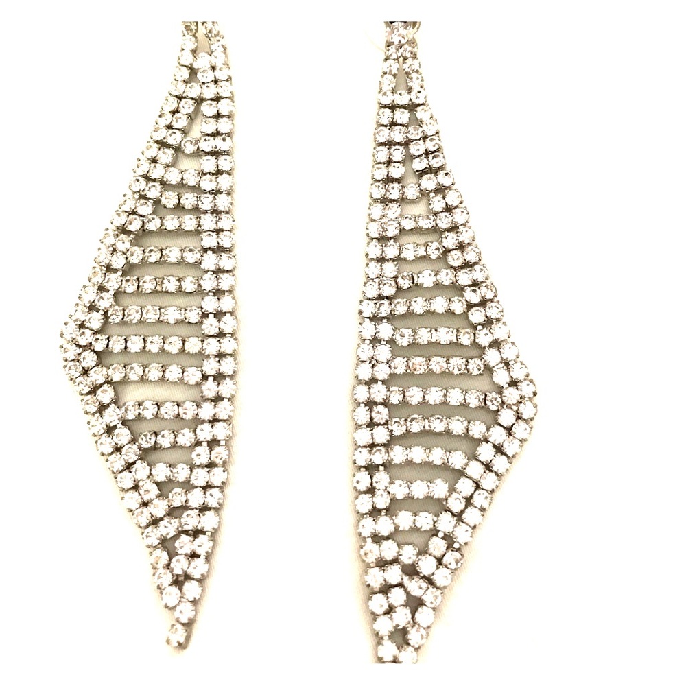 Rhinestone earrings